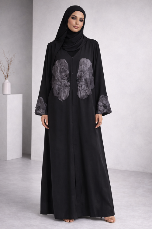 Abaya - blommor